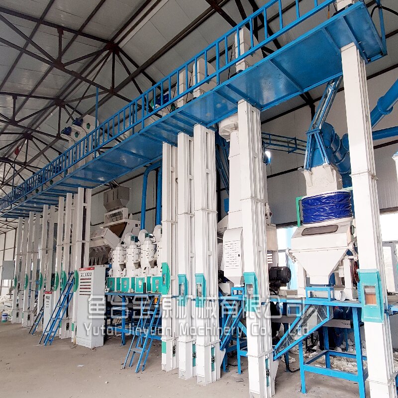 Fully Automatic 50 Ton Rice Processing Equipment